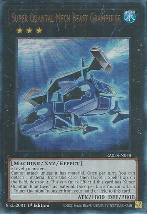 Super Quantal Mech Beast Grampulse (Ultimate Rare) [RA05-EN048] Ultimate Rare | Exor Games New Glasgow