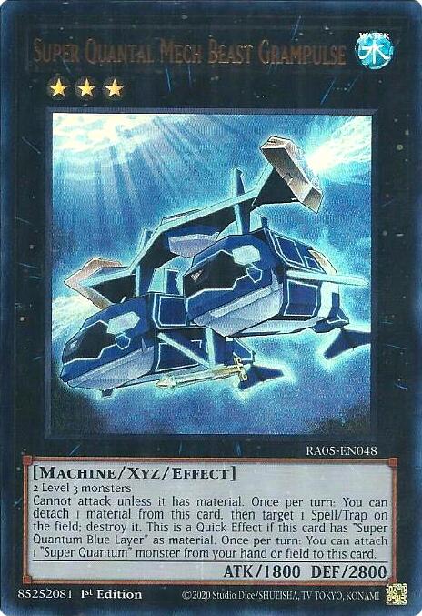 Super Quantal Mech Beast Grampulse (Ultra Rare) [RA05-EN048] Ultra Rare | Exor Games New Glasgow