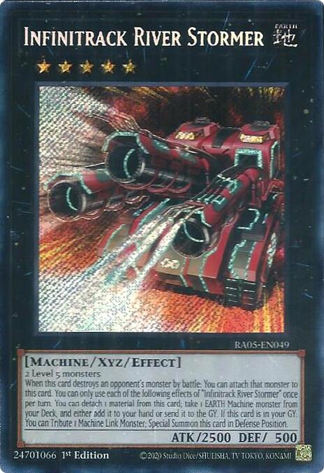 Infinitrack River Stormer (Secret Rare) [RA05-EN049] Secret Rare | Exor Games New Glasgow