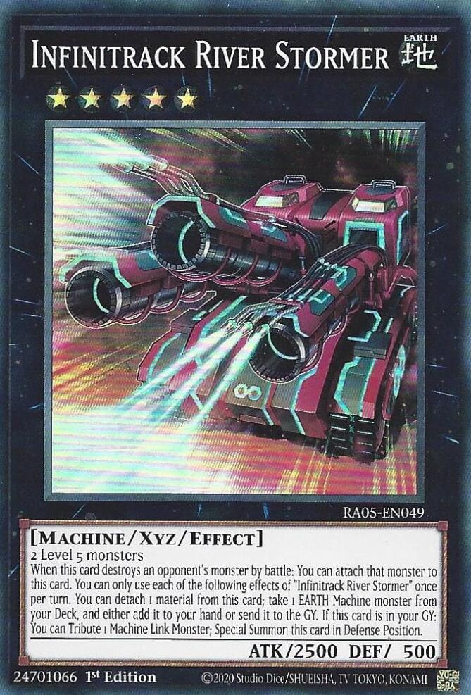 Infinitrack River Stormer [RA05-EN049] Super Rare | Exor Games New Glasgow