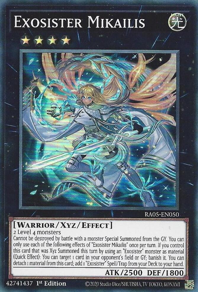 Exosister Mikailis [RA05-EN050] Super Rare | Exor Games New Glasgow