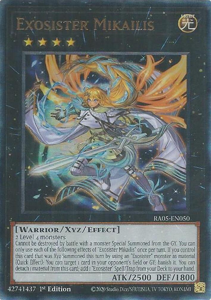 Exosister Mikailis (Ultimate Rare) [RA05-EN050] Ultimate Rare | Exor Games New Glasgow