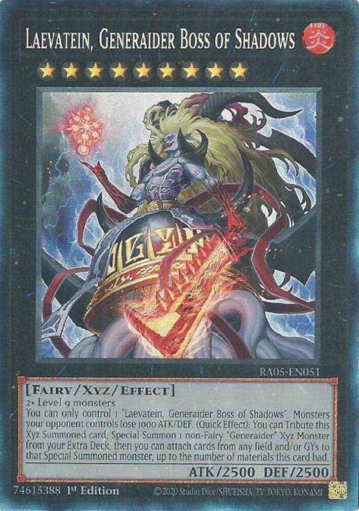 Laevatein, Generaider Boss of Shadows (Collector's Rare) [RA05-EN051] Collector's Rare | Exor Games New Glasgow