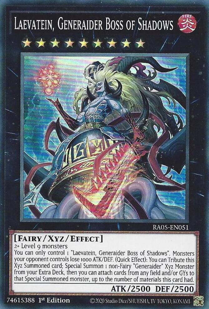 Laevatein, Generaider Boss of Shadows [RA05-EN051] Super Rare | Exor Games New Glasgow