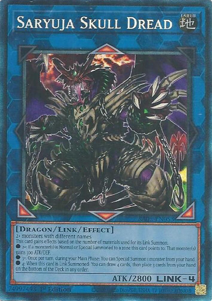 Saryuja Skull Dread (Collector's Rare) [RA05-EN053] Collector's Rare | Exor Games New Glasgow