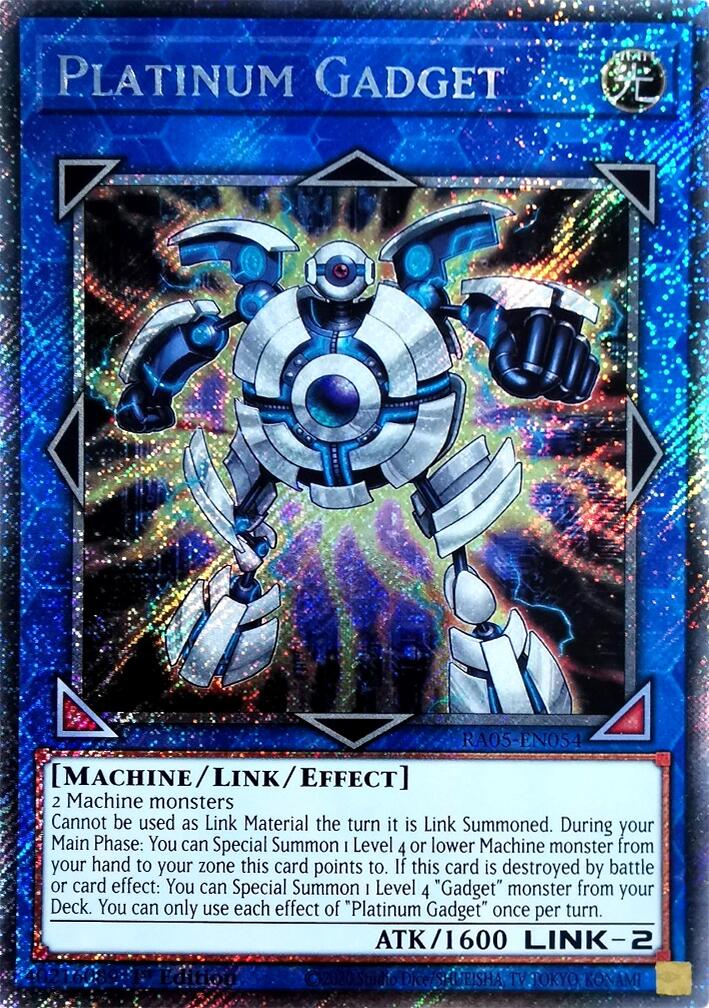 Platinum Gadget (Platinum Secret Rare) [RA05-EN054] Platinum Secret Rare | Exor Games New Glasgow
