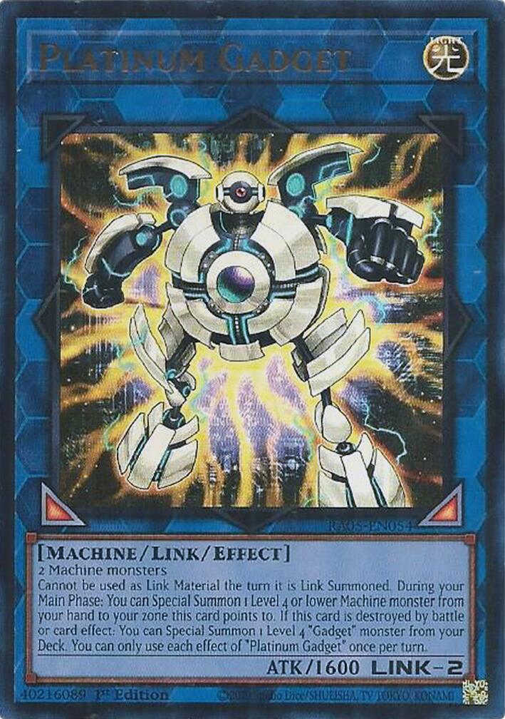 Platinum Gadget (Ultra Rare) [RA05-EN054] Ultra Rare | Exor Games New Glasgow