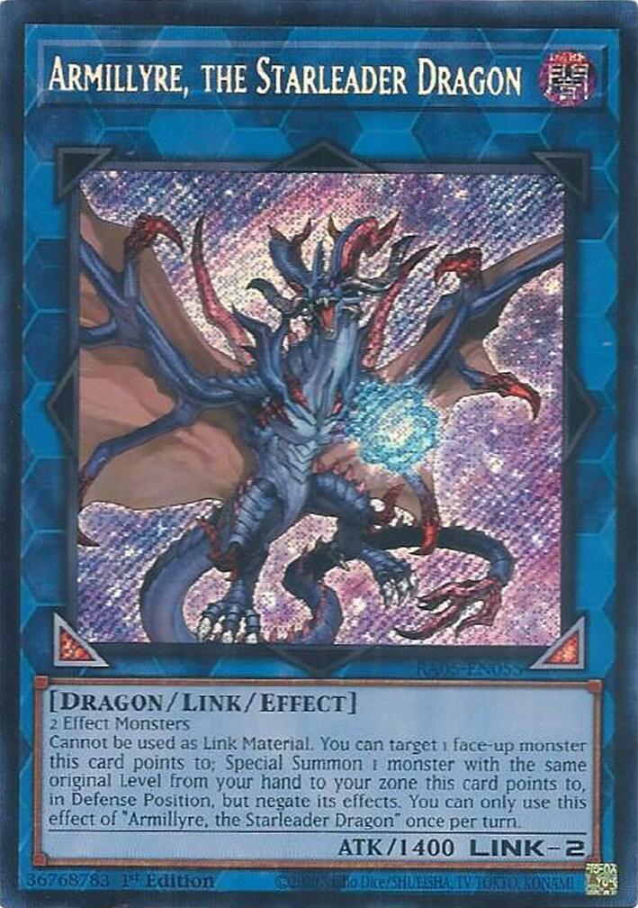 Armillyre, the Starleader Dragon (Secret Rare) [RA05-EN055] Secret Rare | Exor Games New Glasgow