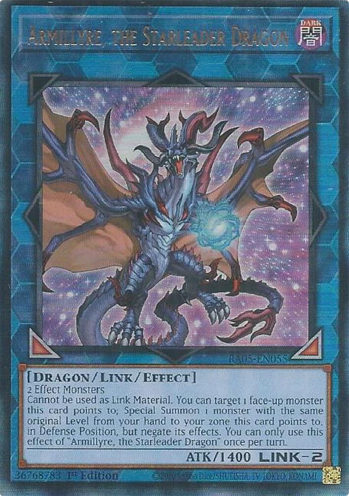 Armillyre, the Starleader Dragon (Ultimate Rare) [RA05-EN055] Ultimate Rare | Exor Games New Glasgow
