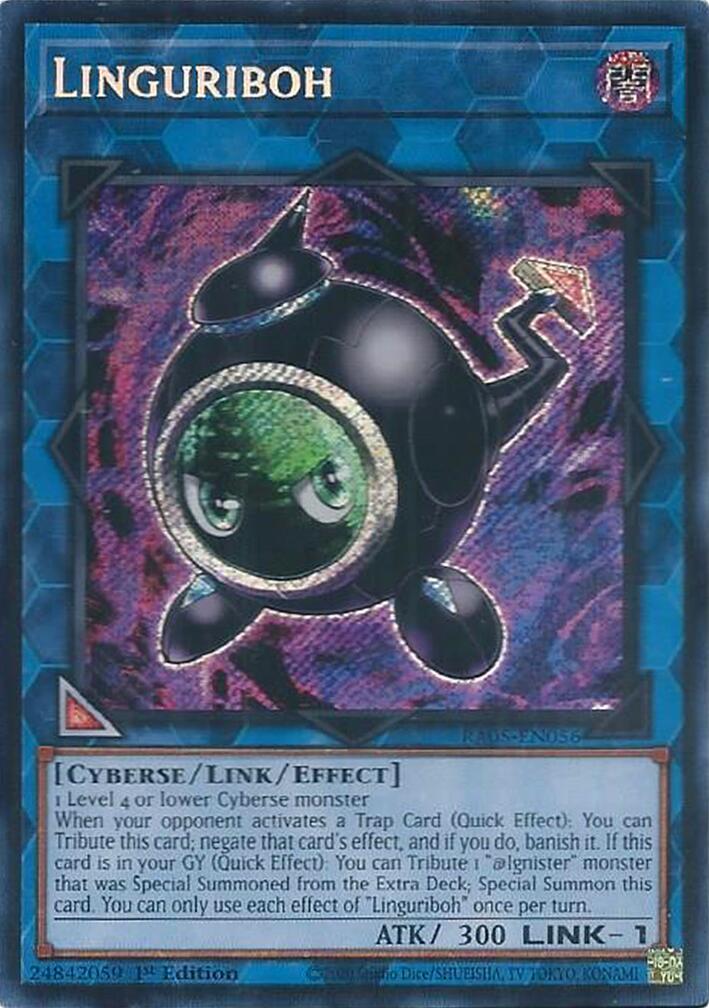 Linguriboh (Secret Rare) [RA05-EN056] Secret Rare | Exor Games New Glasgow