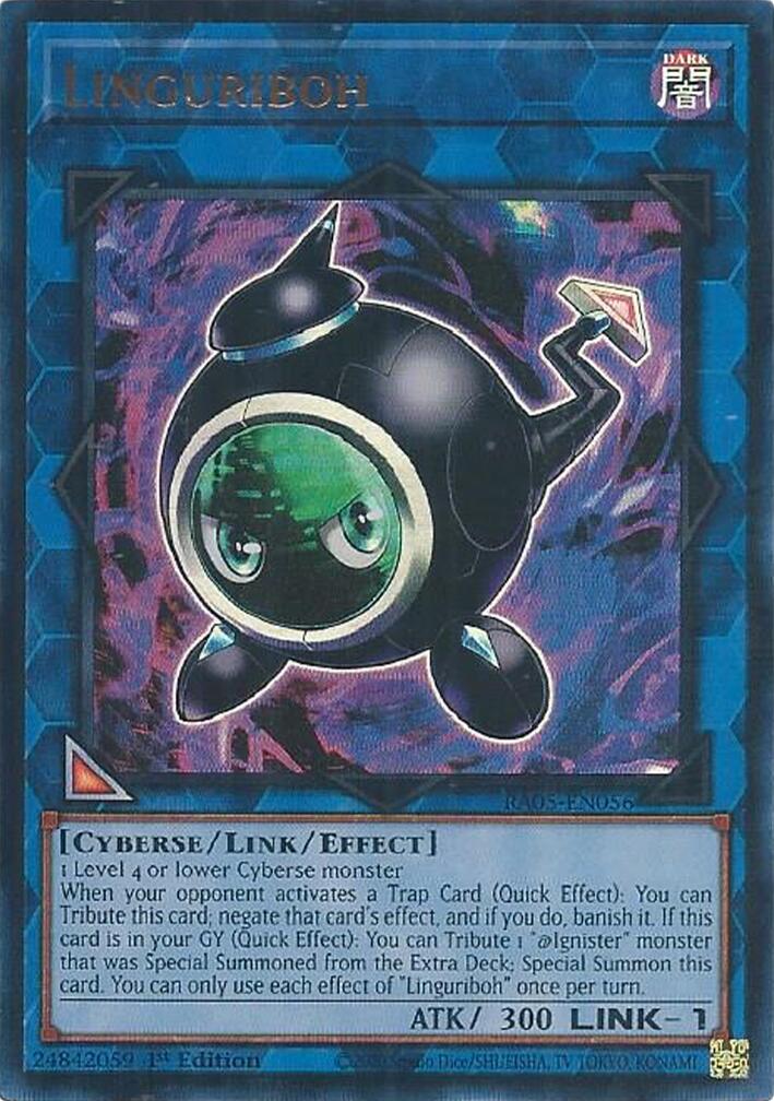 Linguriboh (Ultra Rare) [RA05-EN056] Ultra Rare | Exor Games New Glasgow