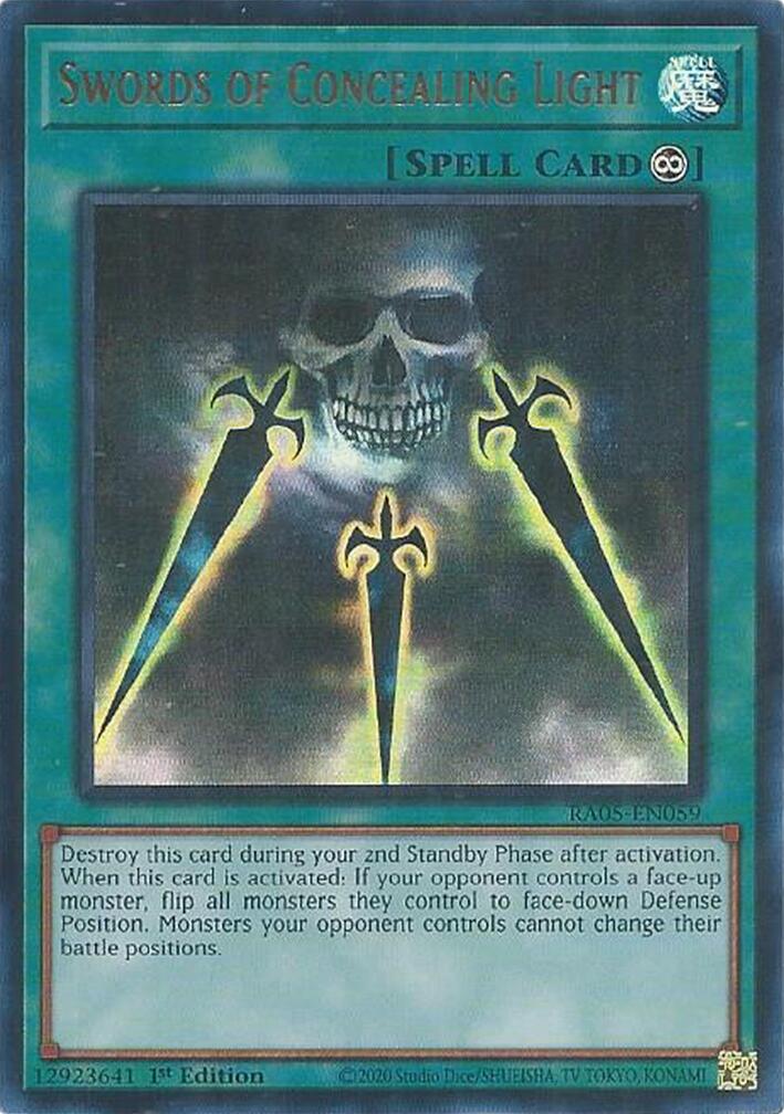 Swords of Concealing Light (Ultra Rare) [RA05-EN059] Ultra Rare | Exor Games New Glasgow