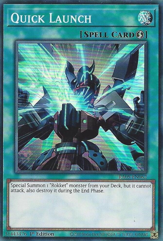 Quick Launch [RA05-EN062] Super Rare | Exor Games New Glasgow