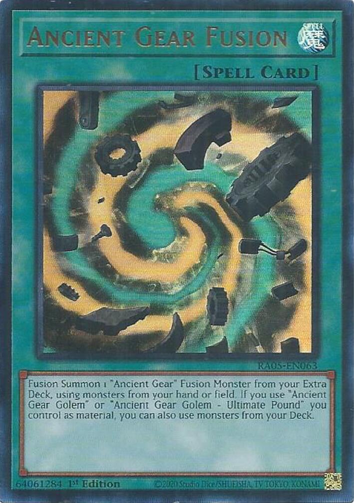 Ancient Gear Fusion (Ultra Rare) [RA05-EN063] Ultra Rare | Exor Games New Glasgow