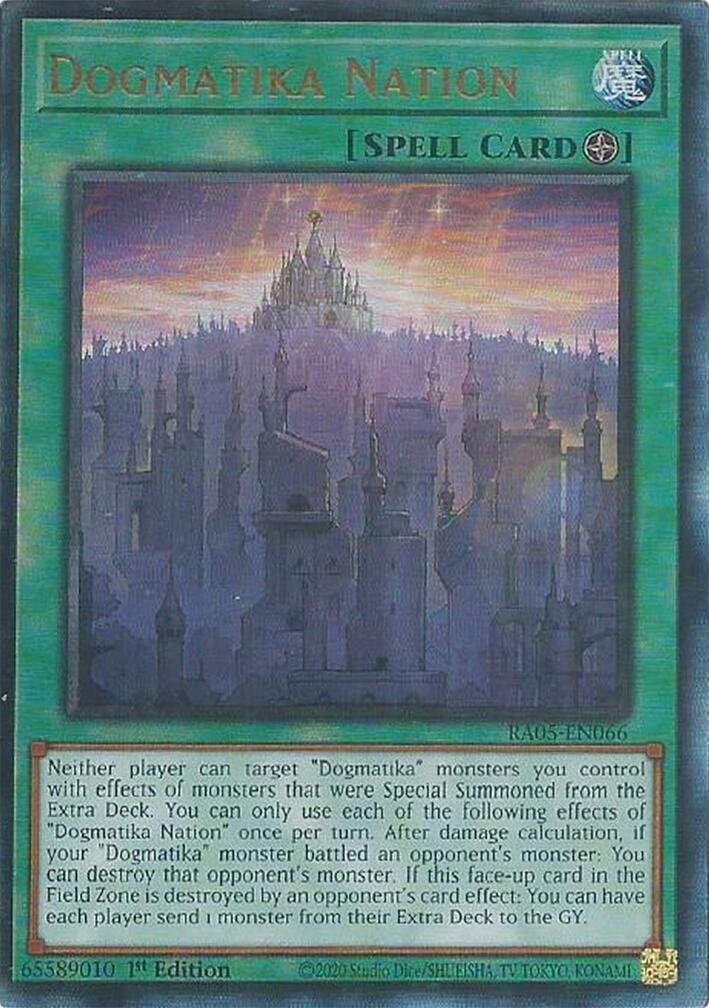 Dogmatika Nation (Ultimate Rare) [RA05-EN066] Ultimate Rare | Exor Games New Glasgow