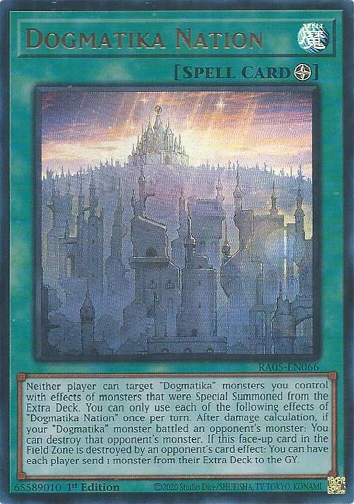 Dogmatika Nation (Ultra Rare) [RA05-EN066] Ultra Rare | Exor Games New Glasgow