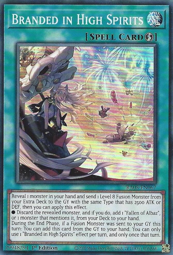 Branded in High Spirits [RA05-EN067] Super Rare | Exor Games New Glasgow