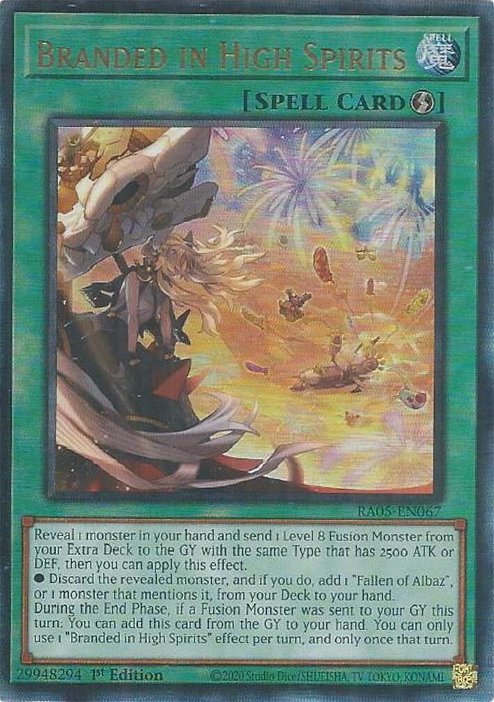 Branded in High Spirits (Ultimate Rare) [RA05-EN067] Ultimate Rare | Exor Games New Glasgow