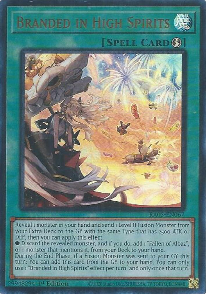 Branded in High Spirits (Ultra Rare) [RA05-EN067] Ultra Rare | Exor Games New Glasgow