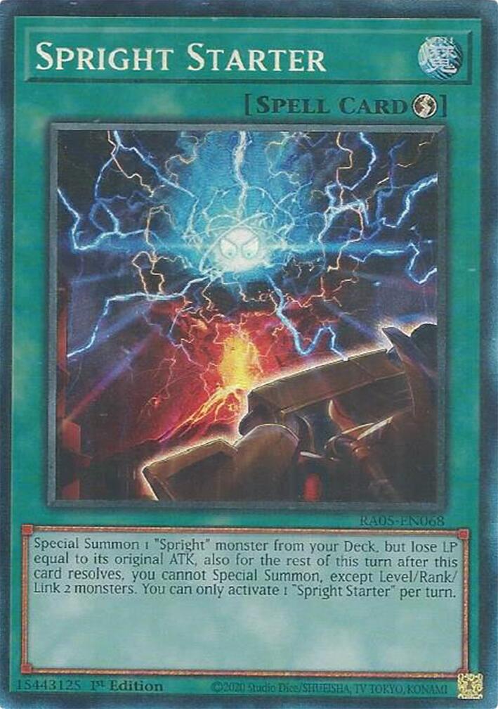 Spright Starter (Collector's Rare) [RA05-EN068] Collector's Rare | Exor Games New Glasgow