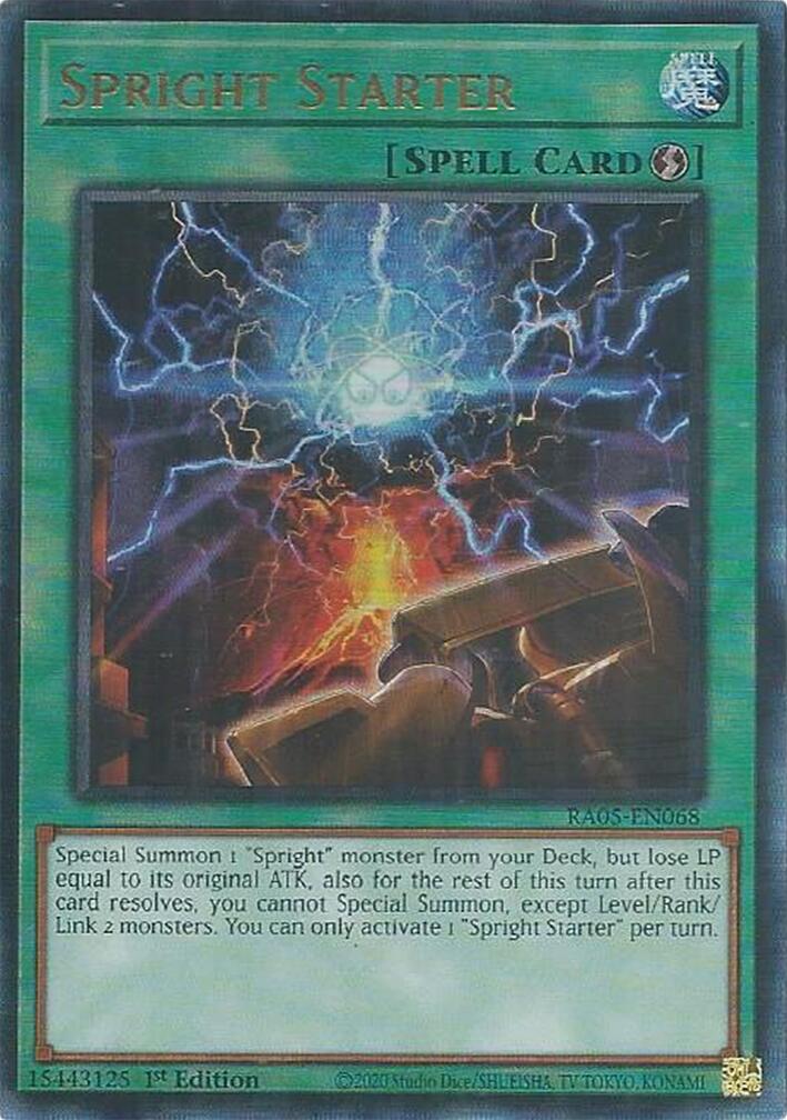 Spright Starter (Ultimate Rare) [RA05-EN068] Ultimate Rare | Exor Games New Glasgow