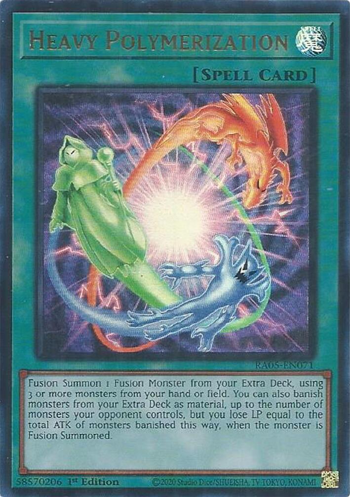 Heavy Polymerization (Ultra Rare) [RA05-EN071] Ultra Rare | Exor Games New Glasgow