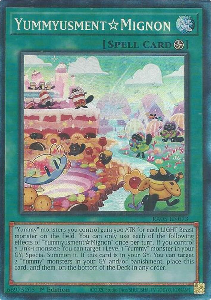 YummyusmentAcroquey (Collector's Rare) [RA05-EN073] Collector's Rare | Exor Games New Glasgow