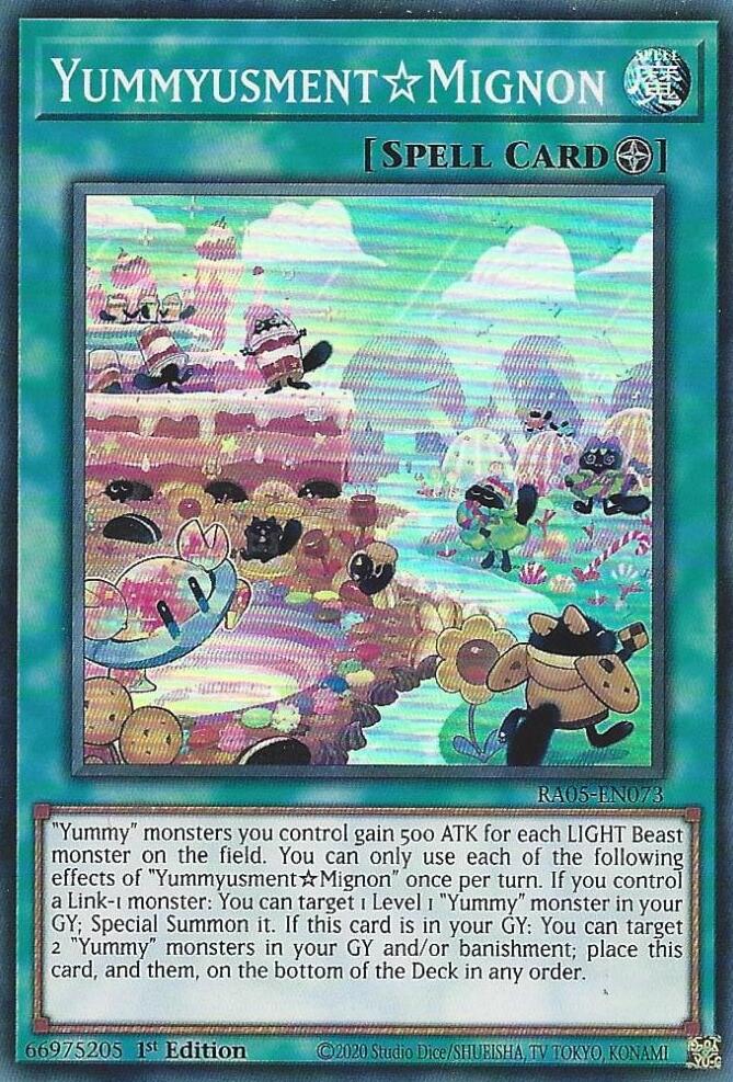 YummyusmentAcroquey [RA05-EN073] Super Rare | Exor Games New Glasgow