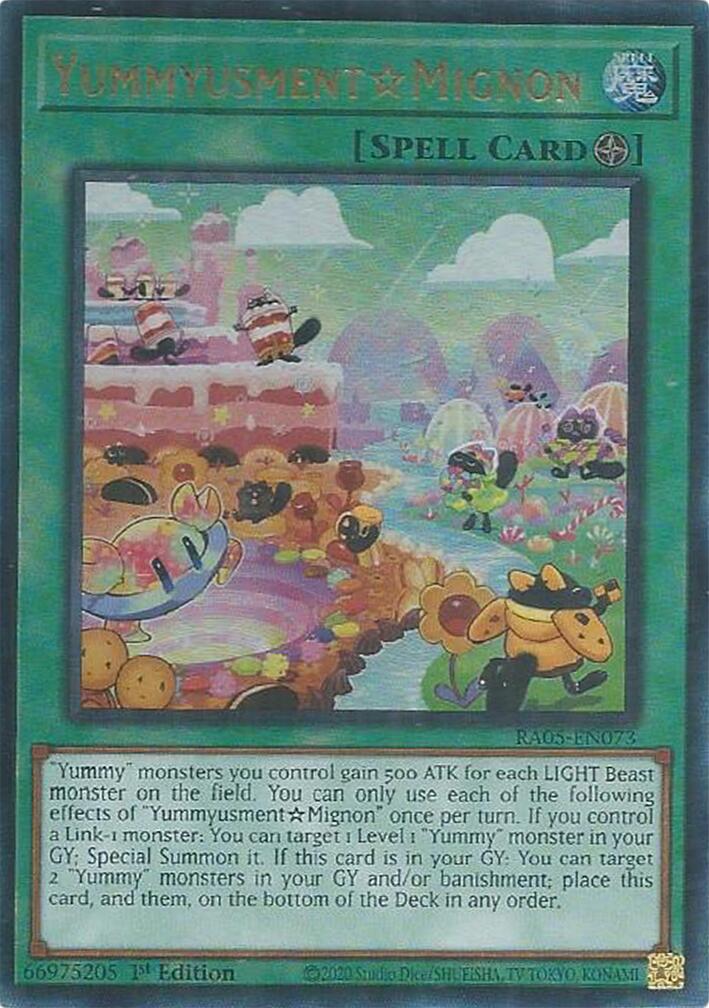 YummyusmentAcroquey (Ultimate Rare) [RA05-EN073] Ultimate Rare | Exor Games New Glasgow