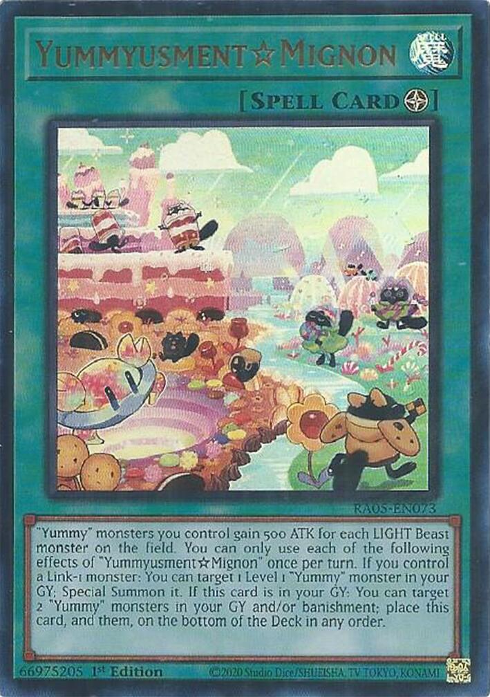 YummyusmentAcroquey (Ultra Rare) [RA05-EN073] Ultra Rare | Exor Games New Glasgow