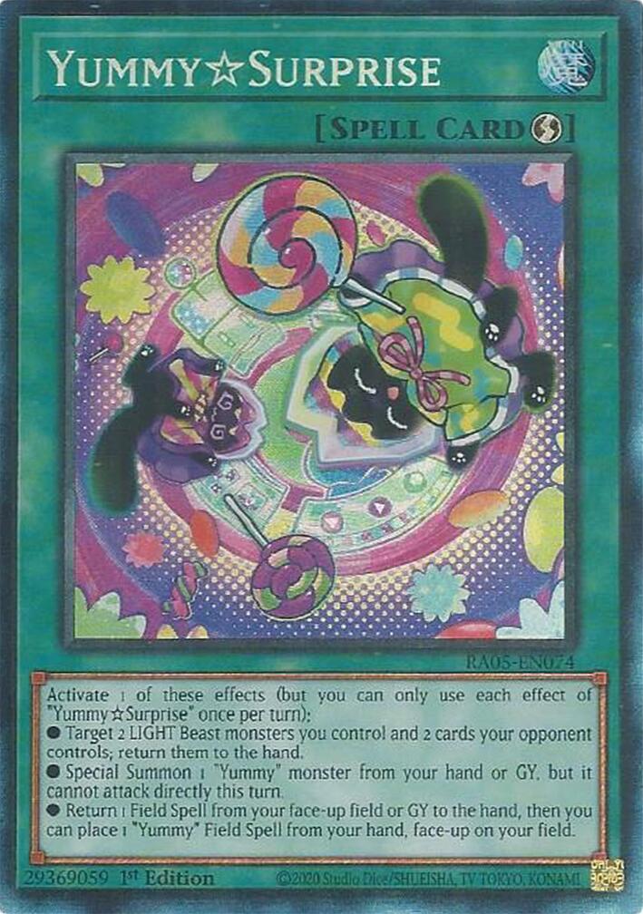 YummySurprise (Collector's Rare) [RA05-EN074] Collector's Rare | Exor Games New Glasgow