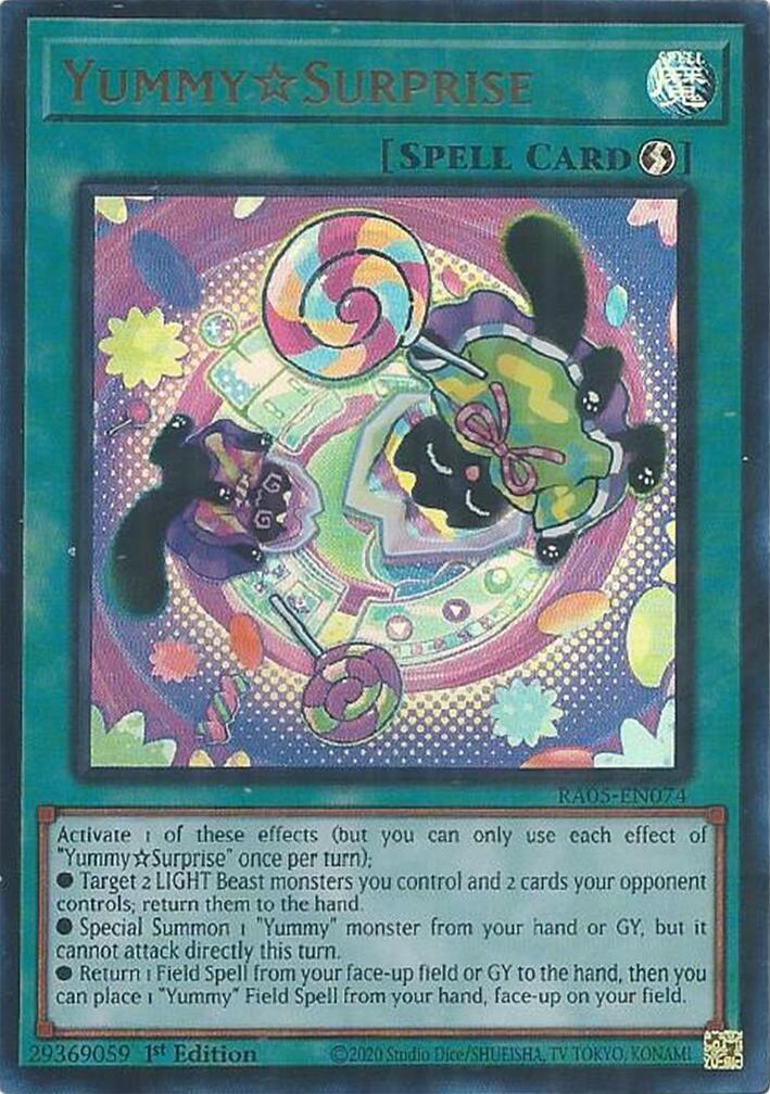 YummySurprise (Ultra Rare) [RA05-EN074] Ultra Rare | Exor Games New Glasgow