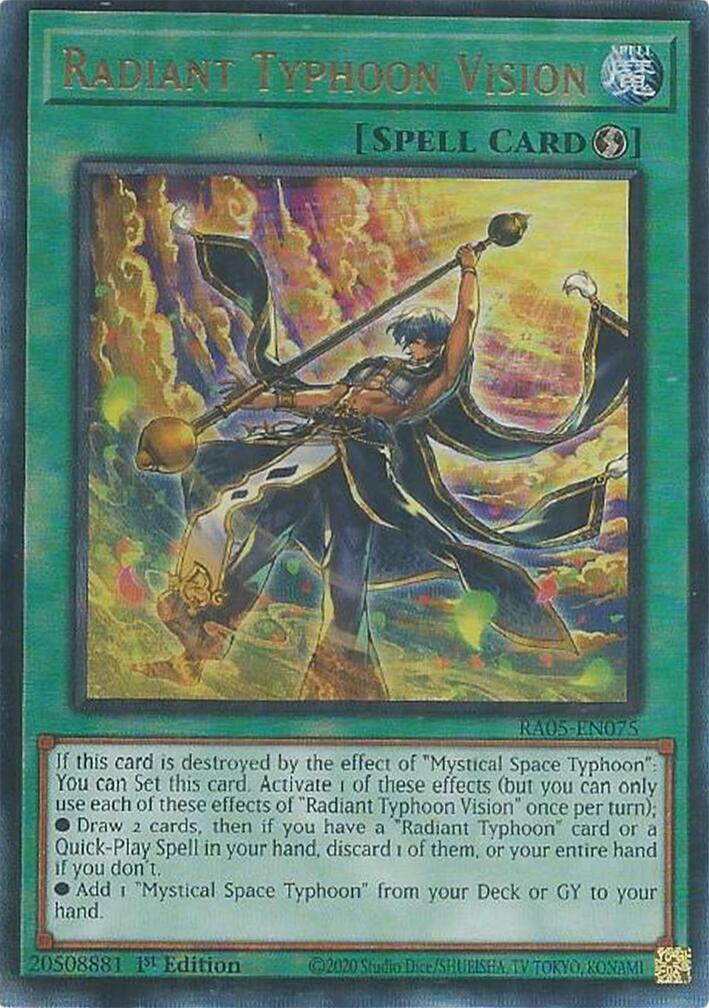 Radiant Typhoon Vision (Ultimate Rare) [RA05-EN075] Ultimate Rare | Exor Games New Glasgow