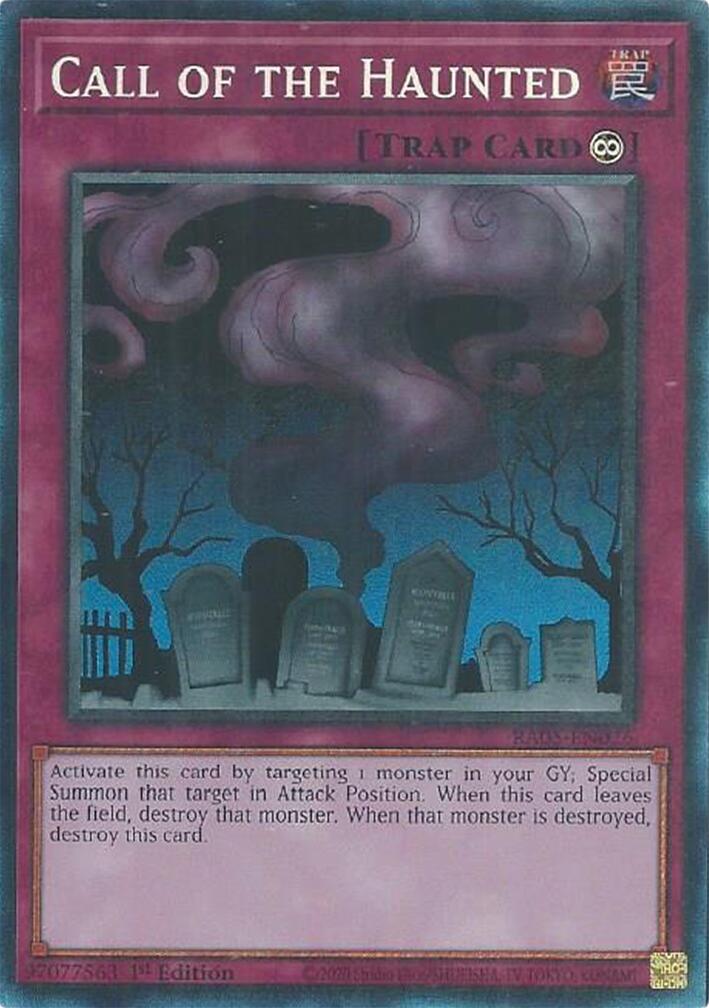 Call of the Haunted (Collector's Rare) [RA05-EN076] Collector's Rare | Exor Games New Glasgow