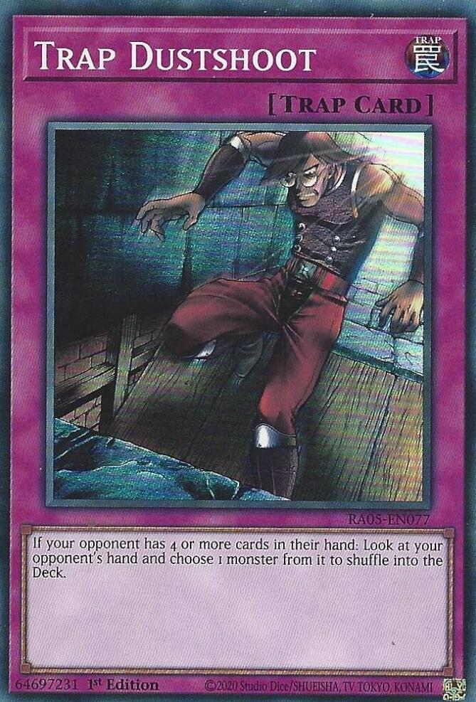 Trap Dustshoot [RA05-EN077] Super Rare | Exor Games New Glasgow