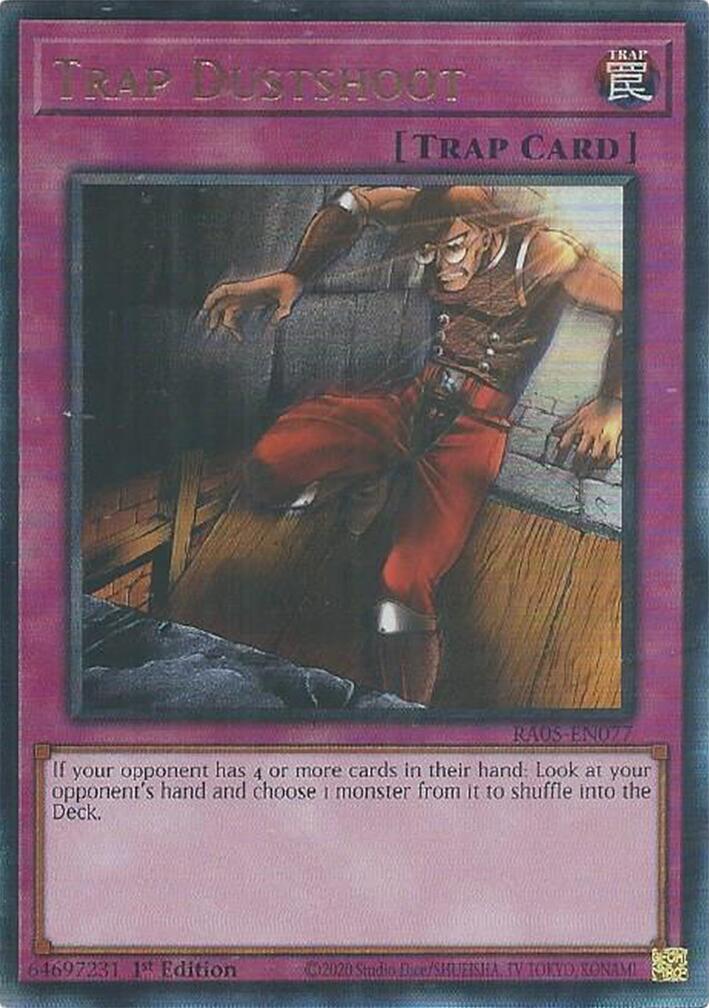 Trap Dustshoot (Ultimate Rare) [RA05-EN077] Ultimate Rare | Exor Games New Glasgow
