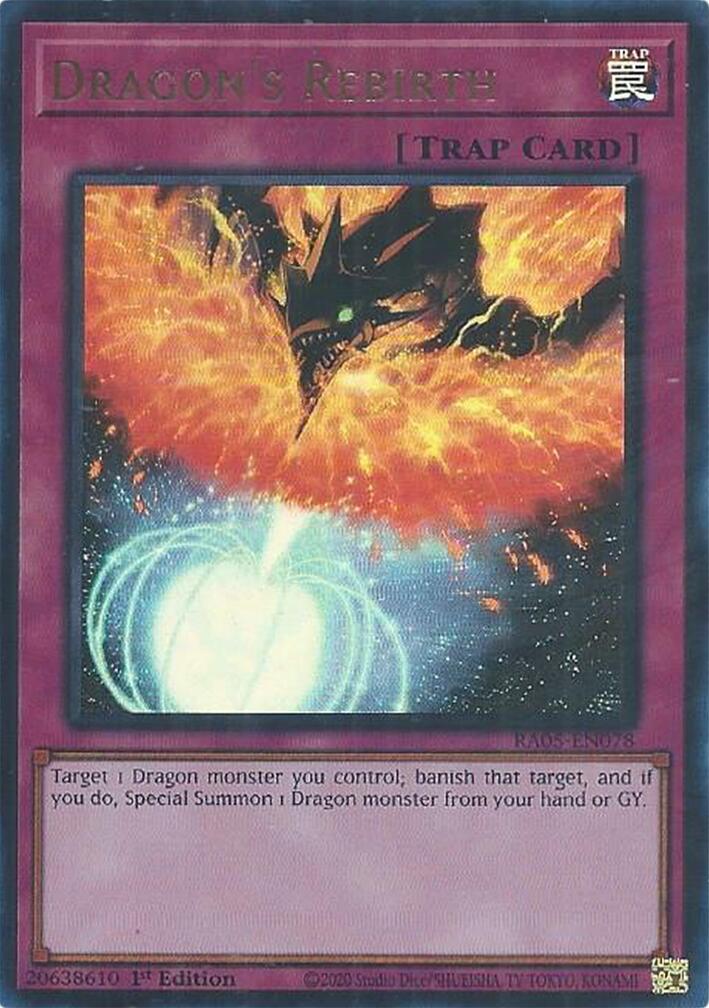 Dragon's Rebirth (Ultra Rare) [RA05-EN078] Ultra Rare | Exor Games New Glasgow