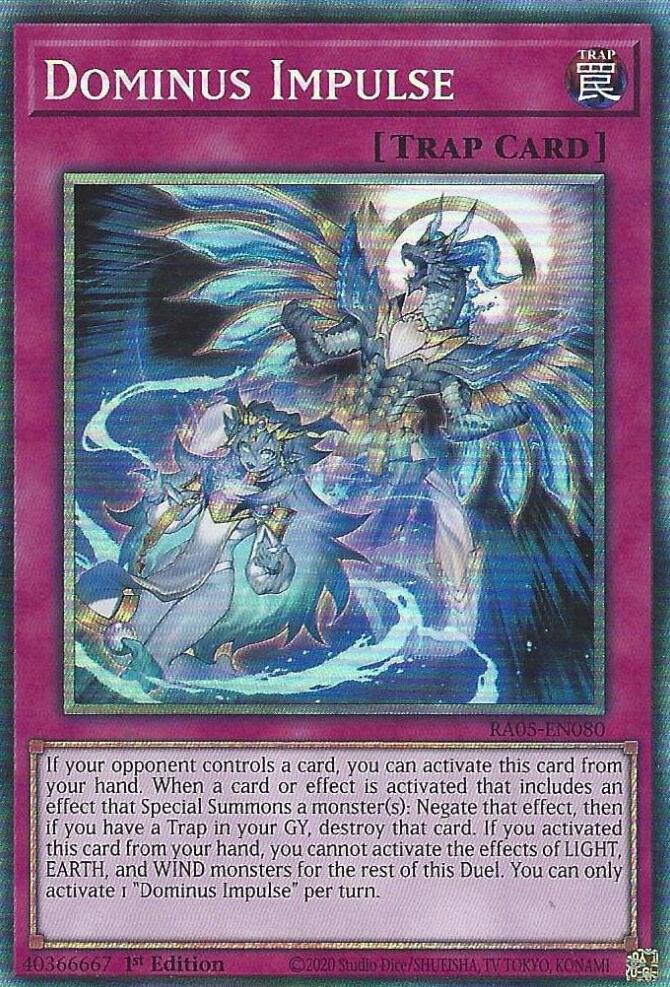 Dominus Impulse (Collector's Rare) [RA05-EN080] Collector's Rare | Exor Games New Glasgow