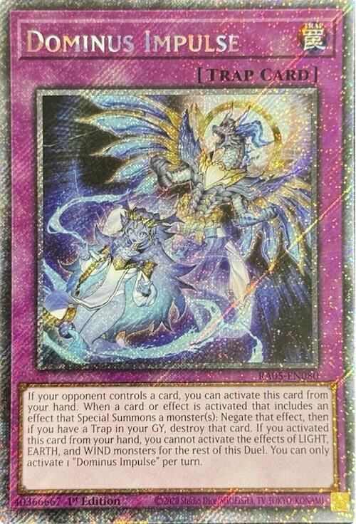 Dominus Impulse (Platinum Secret Rare) [RA05-EN080] Platinum Secret Rare | Exor Games New Glasgow