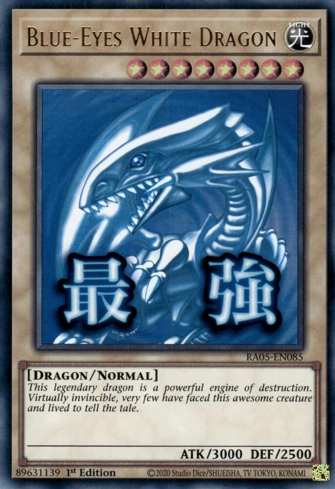 Blue-Eyes White Dragon [RA05-EN085] Ultra Rare | Exor Games New Glasgow