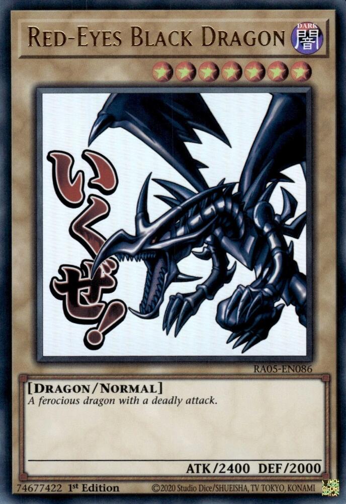 Red-Eyes Black Dragon [RA05-EN086] Ultra Rare | Exor Games New Glasgow