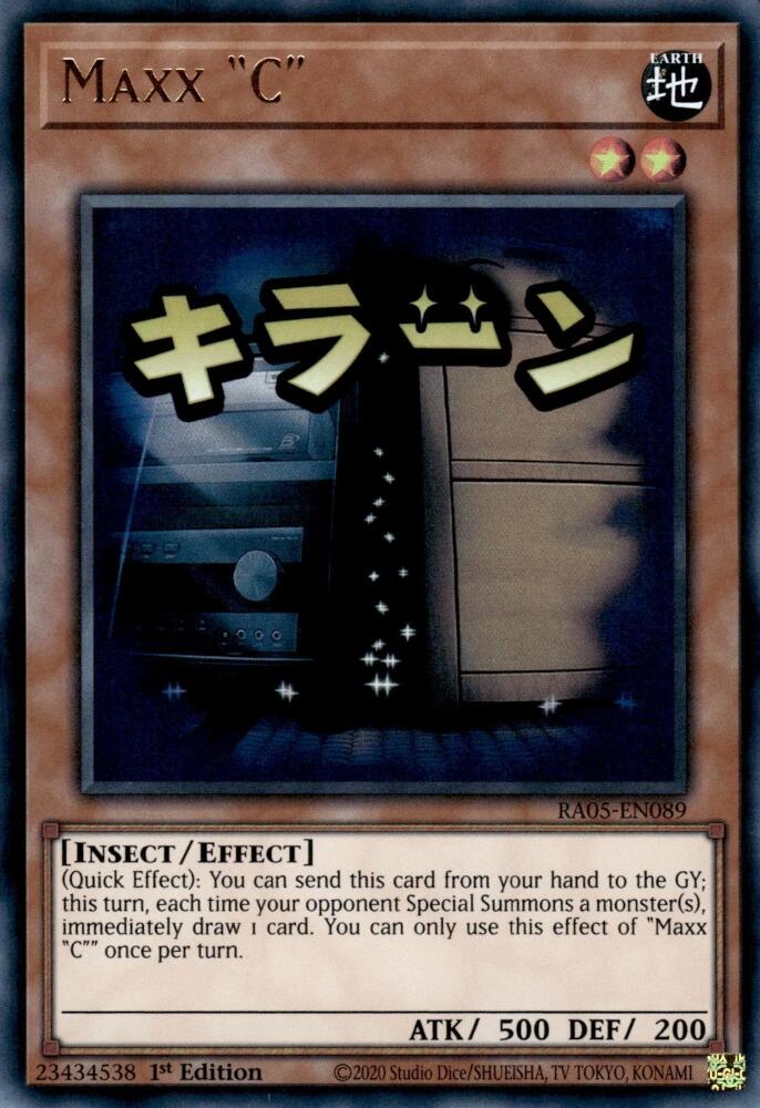 Maxx "C" [RA05-EN089] Ultra Rare | Exor Games New Glasgow