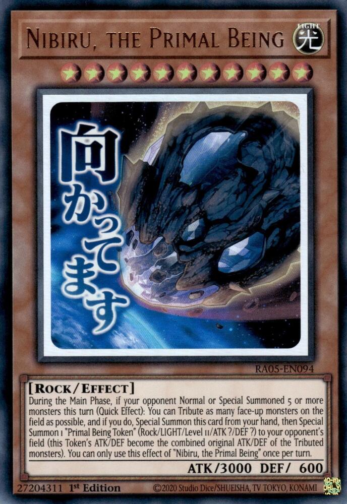 Nibiru, the Primal Being [RA05-EN094] Ultra Rare | Exor Games New Glasgow