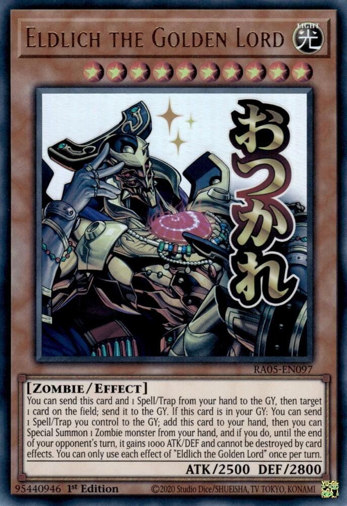 Eldlich the Golden Lord [RA05-EN097] Ultra Rare | Exor Games New Glasgow