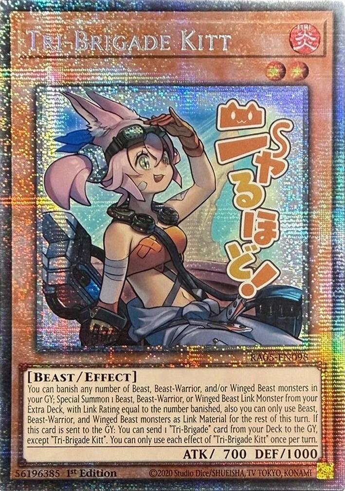 Tri-Brigade Kitt (Starlight Rare) [RA05-EN098] Starlight Rare | Exor Games New Glasgow