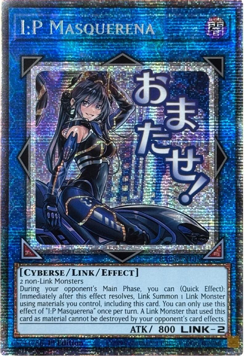 I:P Masquerena (Starlight Rare) [RA05-EN105] Starlight Rare | Exor Games New Glasgow