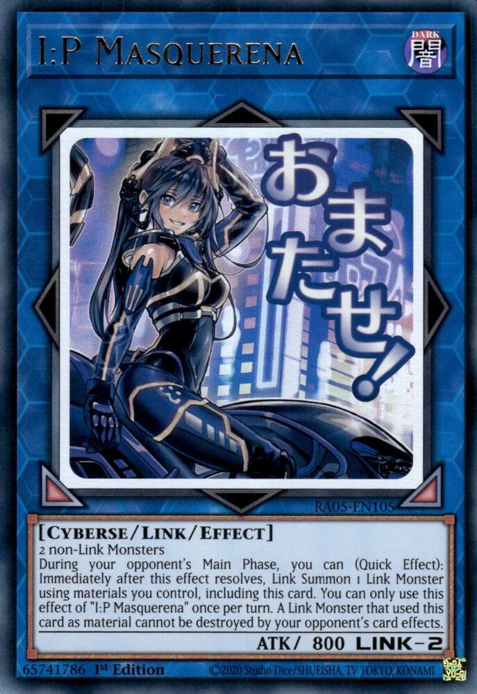 I:P Masquerena [RA05-EN105] Ultra Rare | Exor Games New Glasgow