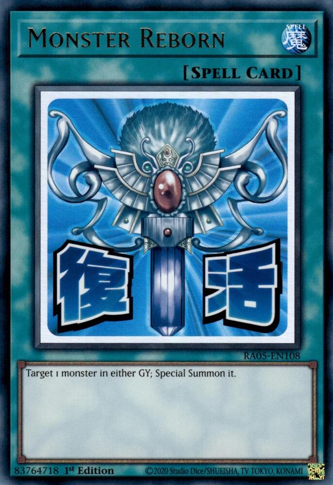 Monster Reborn [RA05-EN108] Ultra Rare | Exor Games New Glasgow