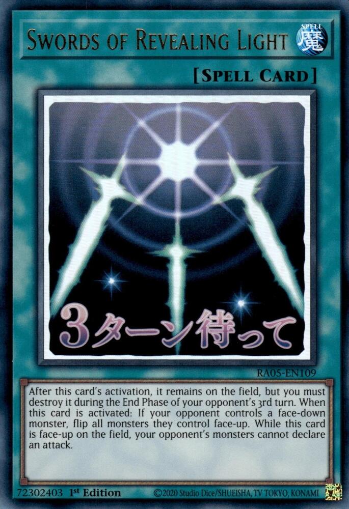 Swords of Revealing Light [RA05-EN109] Ultra Rare | Exor Games New Glasgow