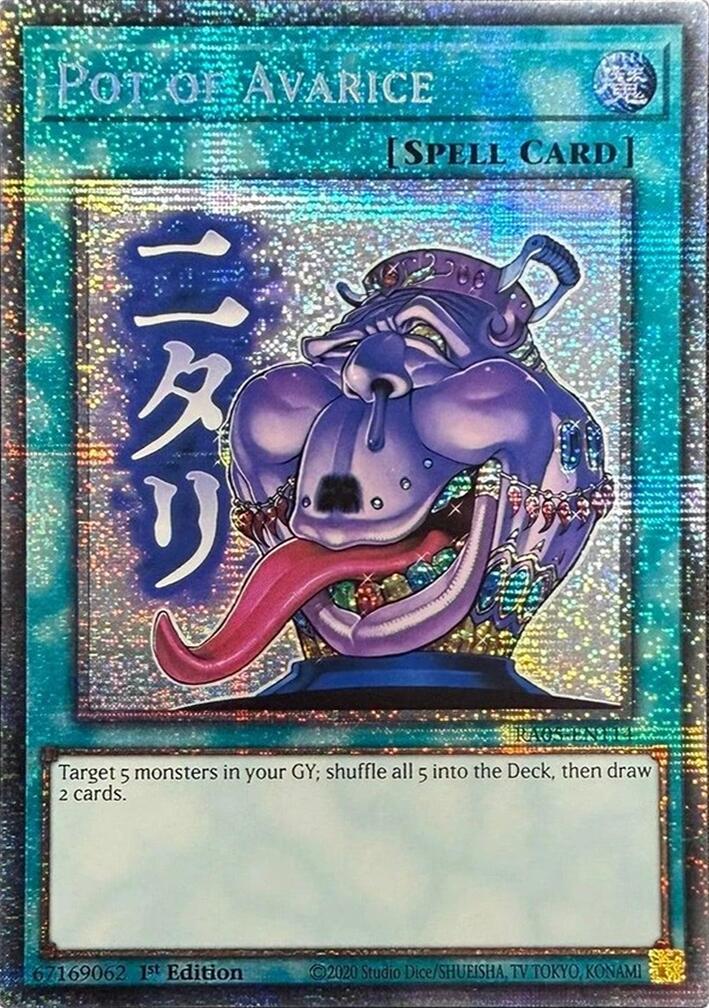 Pot of Avarice (Starlight Rare) [RA05-EN114] Starlight Rare | Exor Games New Glasgow